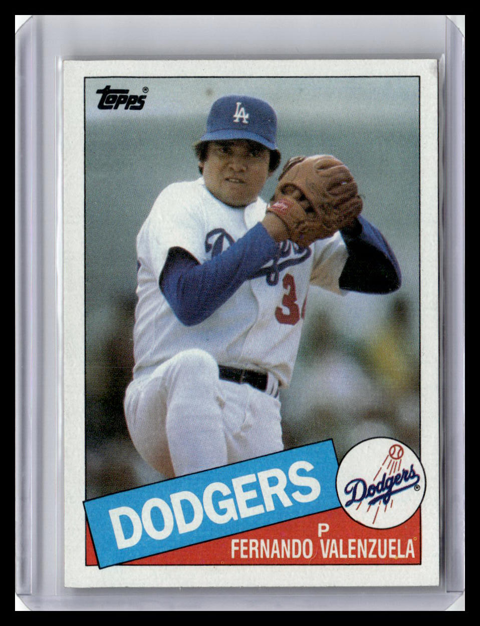1985 Topps #440 Fernando Valenzuela