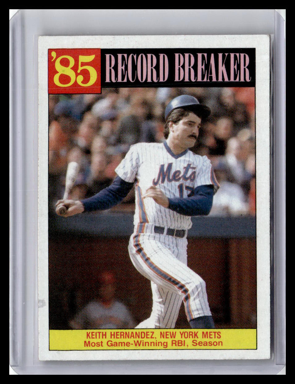 1986 Topps #203 Keith Hernandez