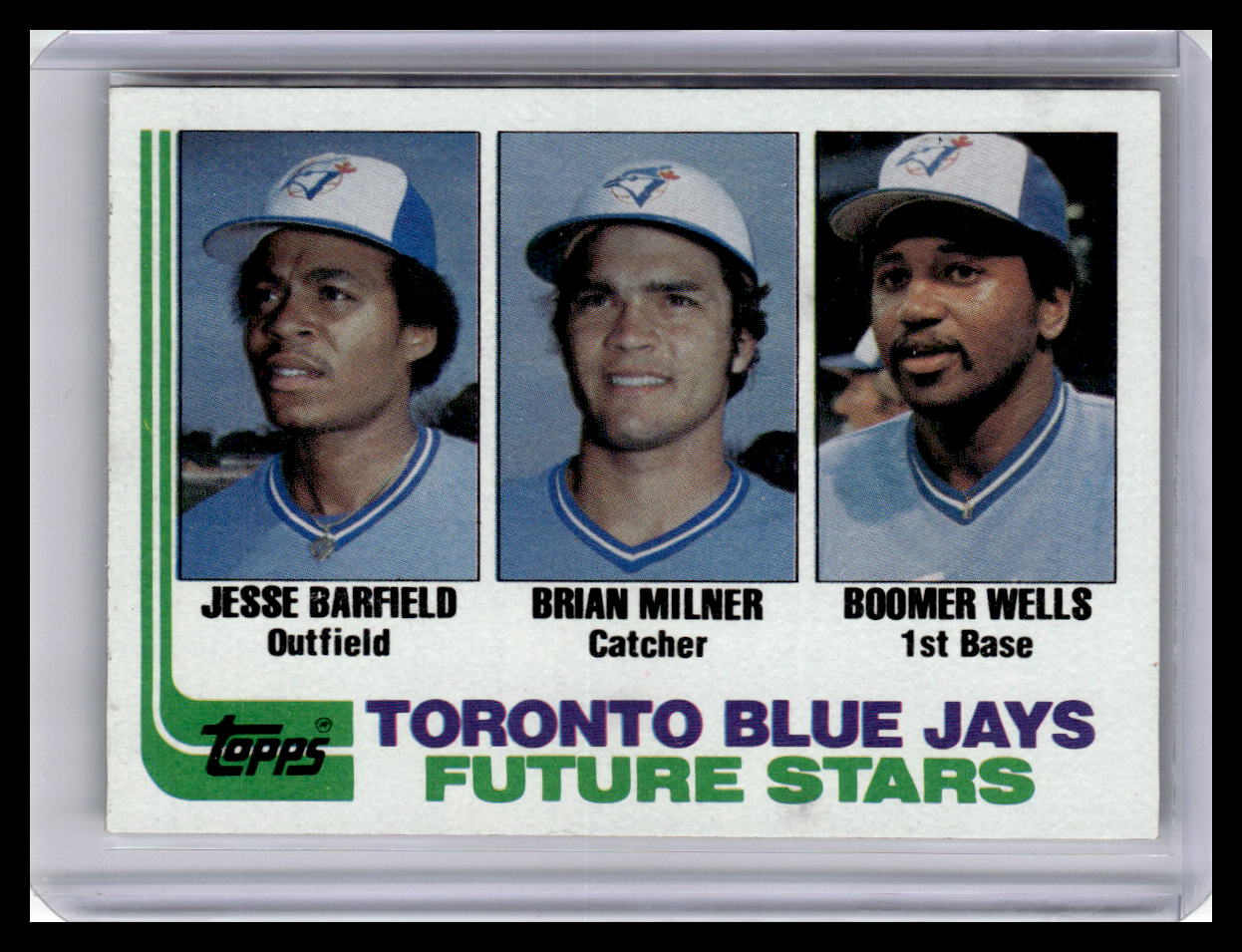 1982 Topps #203 Jesse Barfield/Brian Milner/Boomer Wells
