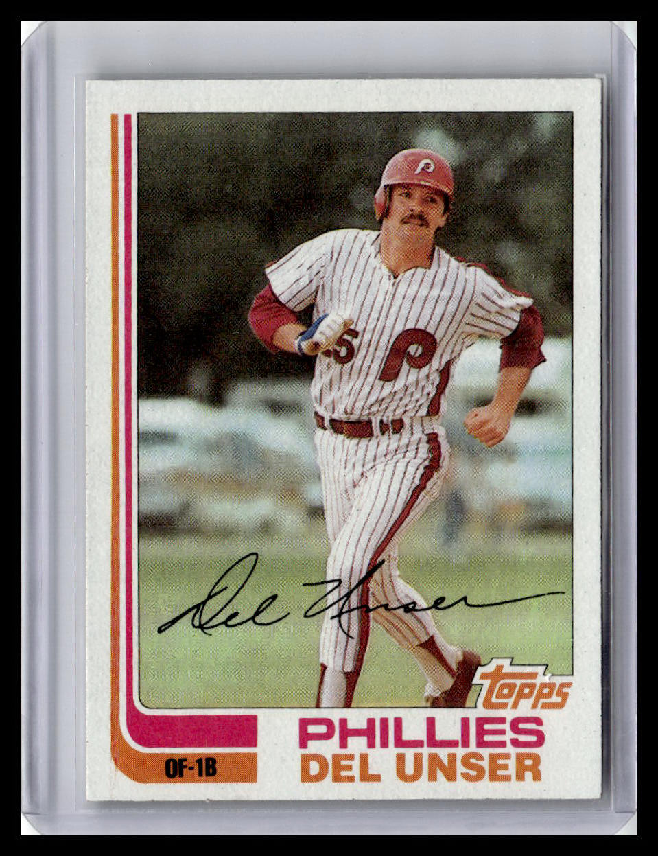 1982 Topps #713 Del Unser