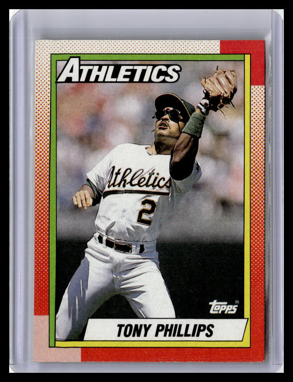 1990 Topps #702 Tony Phillips