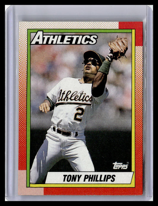 1990 Topps #702 Tony Phillips