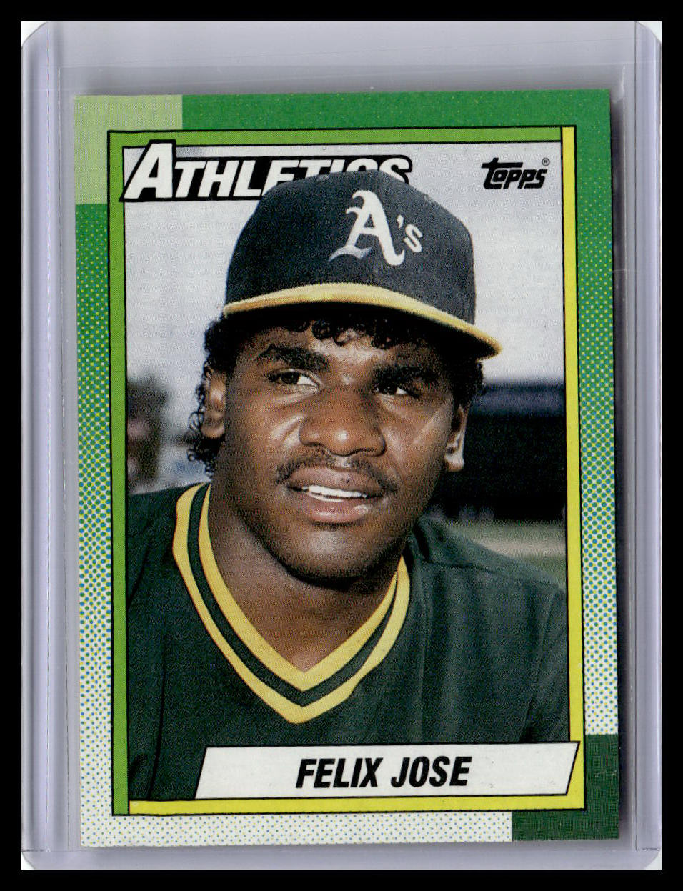 1990 Topps #238 Felix Jose