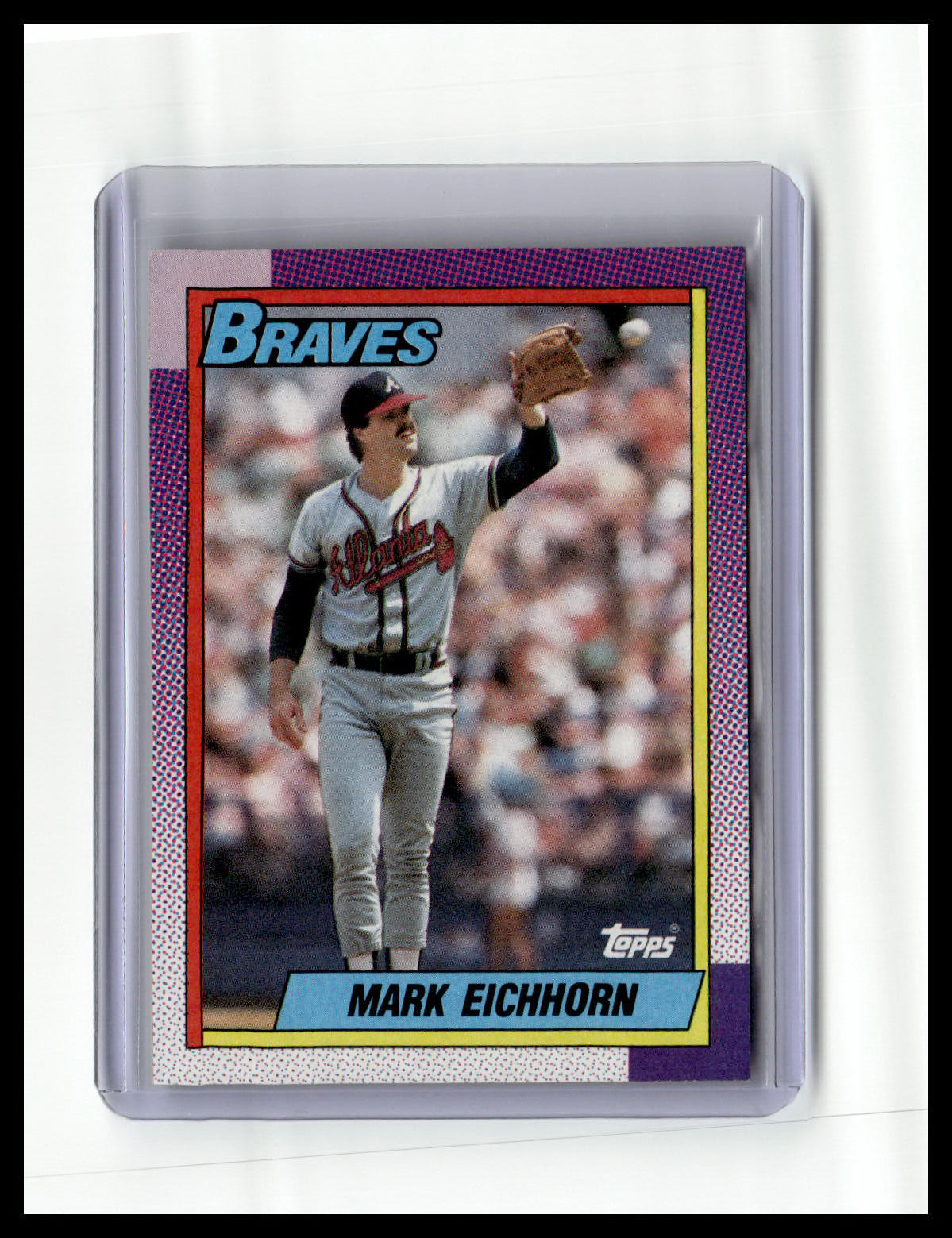 1990 Topps #513 Mark Eichhorn Collector's Edition (Tiffany)