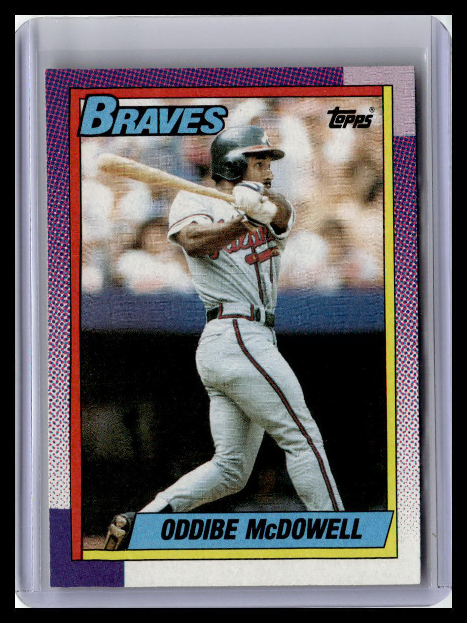 1990 Topps #329 Oddibe McDowell