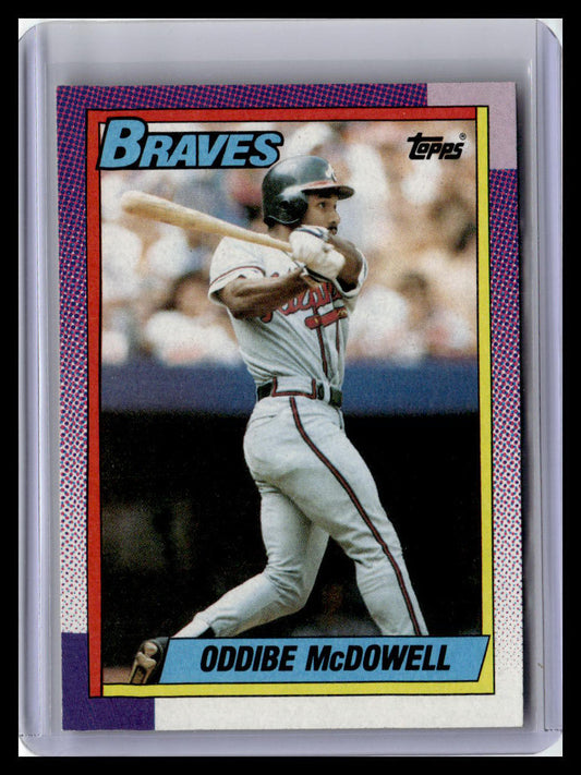 1990 Topps #329 Oddibe McDowell