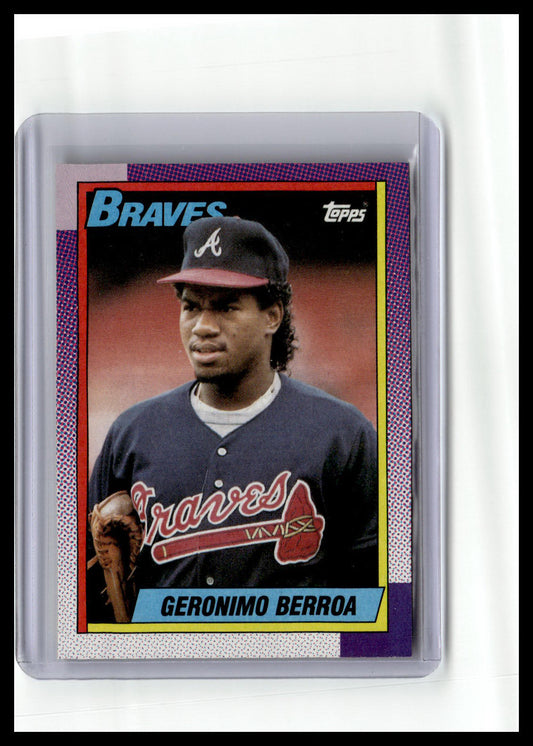 1990 Topps #617 Geronimo Berroa