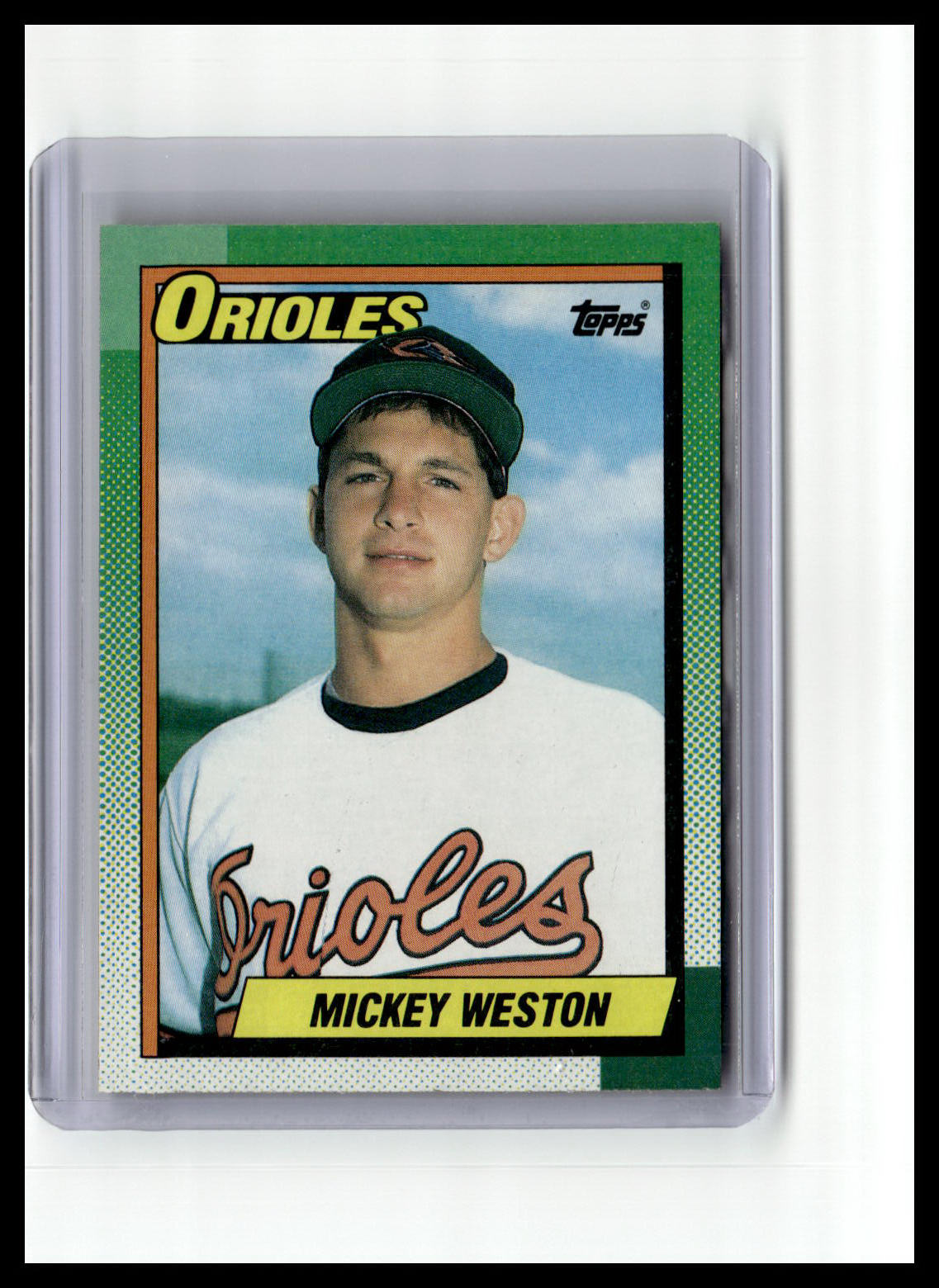 1990 Topps #377 Mickey Weston