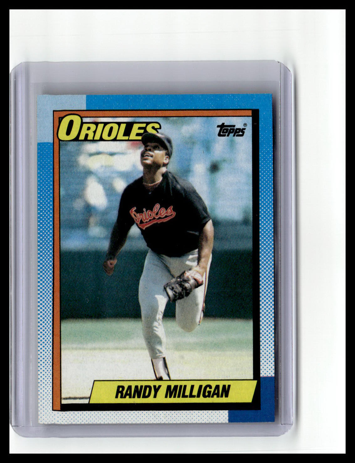 1990 Topps #153 Randy Milligan Collector's Edition (Tiffany)