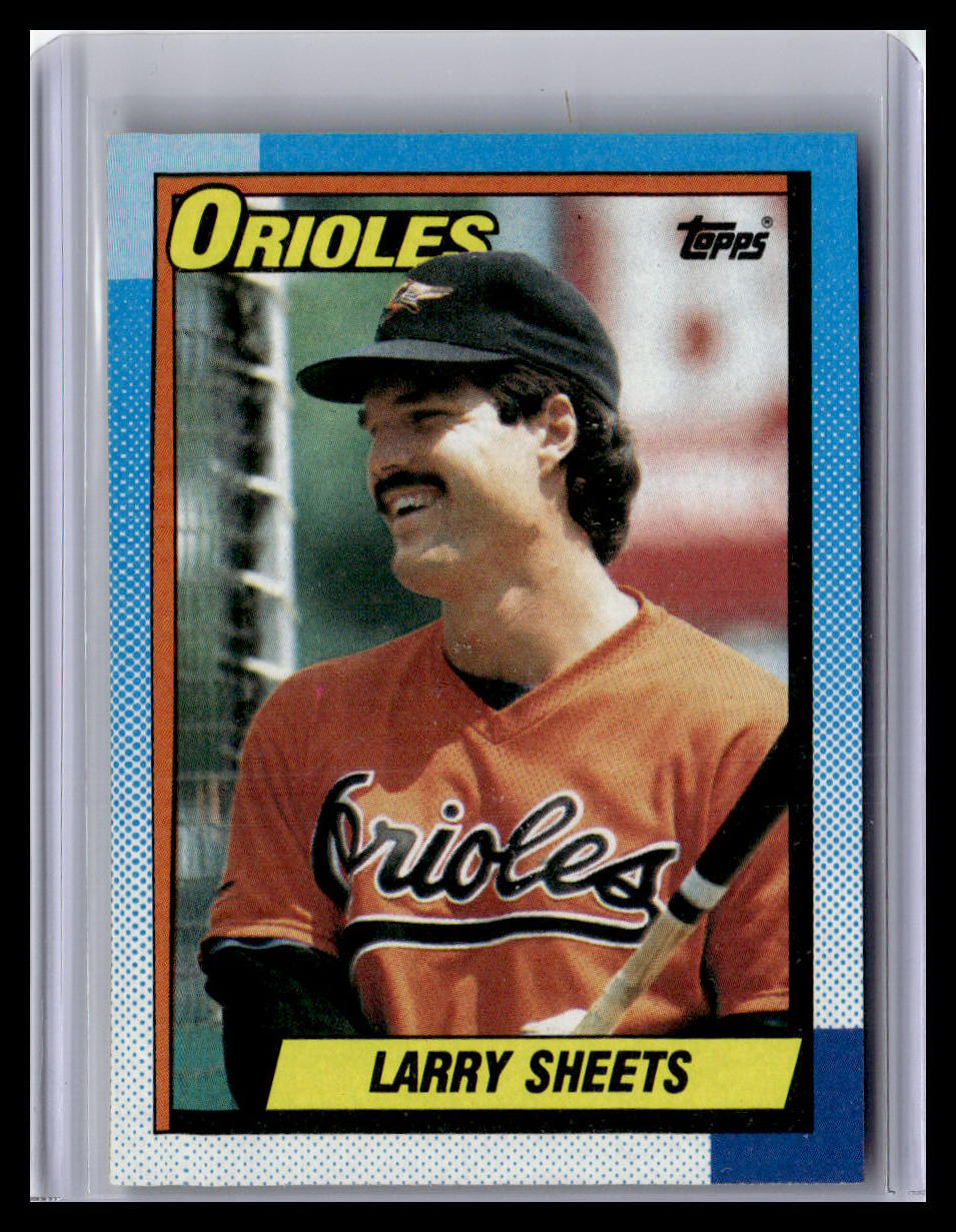 1990 Topps #708 Larry Sheets