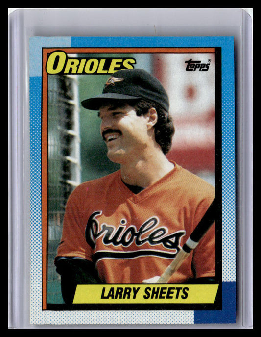 1990 Topps #708 Larry Sheets