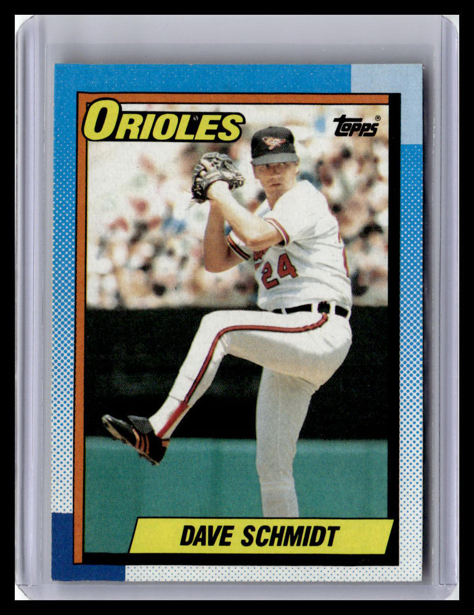 1990 Topps #497 Dave Schmidt