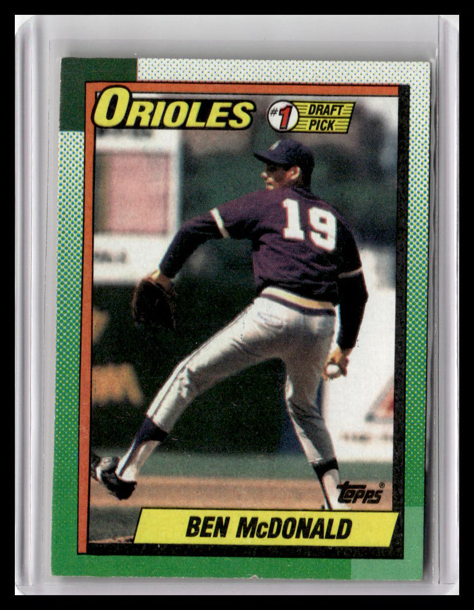 1990 Topps #774 Ben McDonald