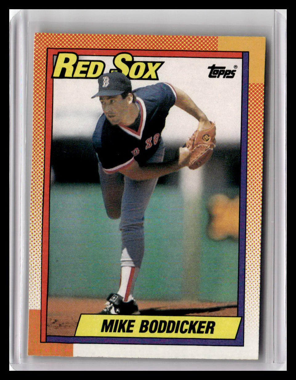 1990 Topps #652 Mike Boddicker