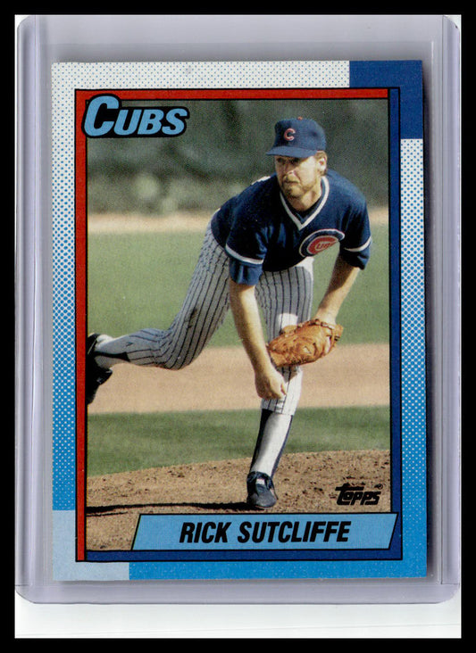 1990 Topps #640 Rick Sutcliffe