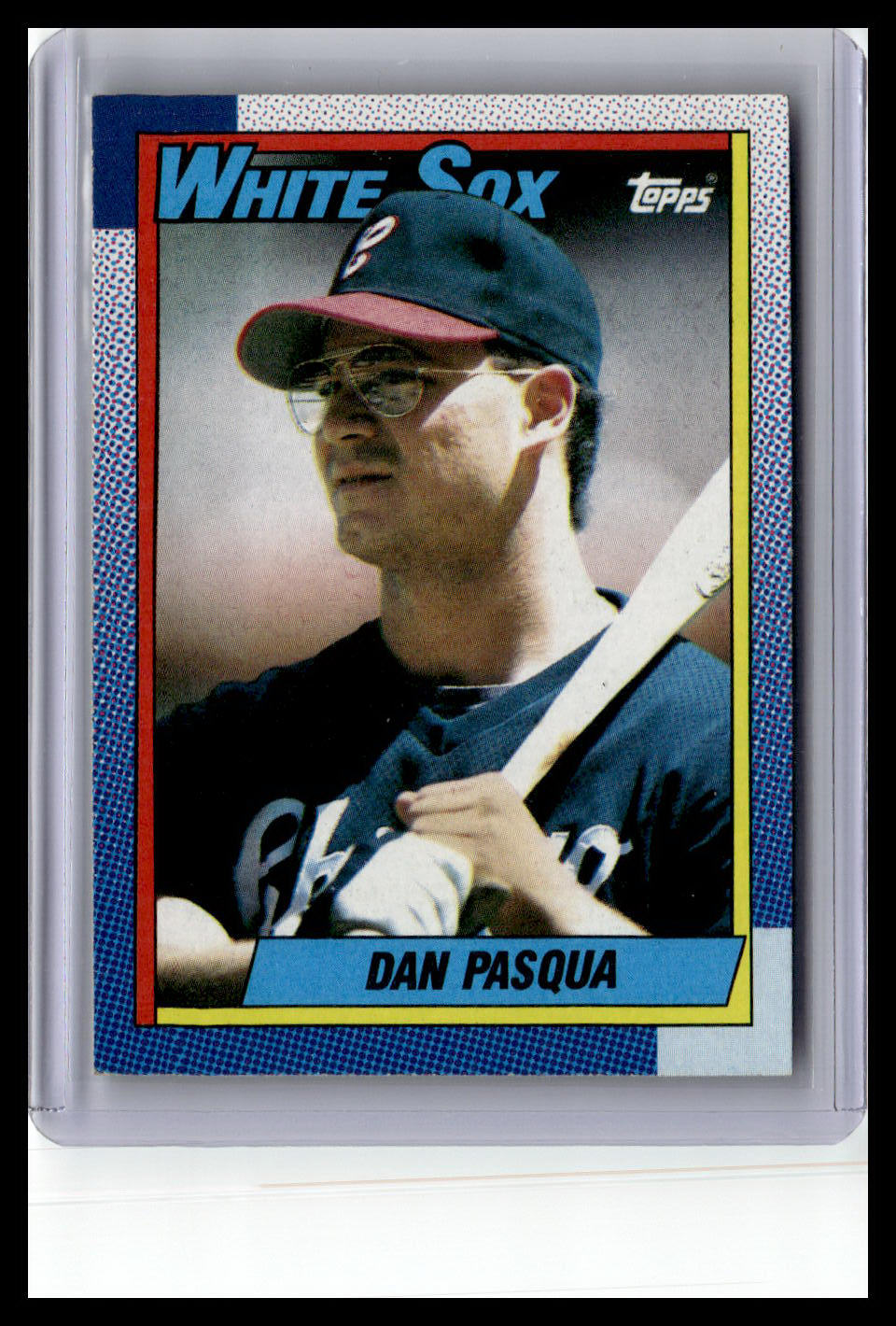 1990 Topps #446 Dan Pasqua