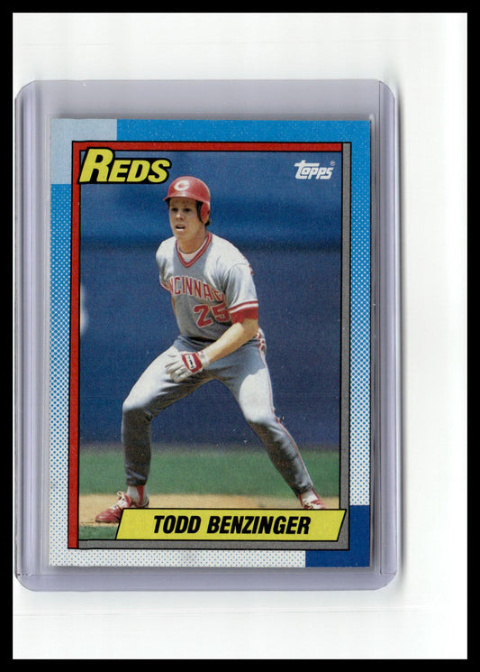 1990 Topps #712 Todd Benzinger