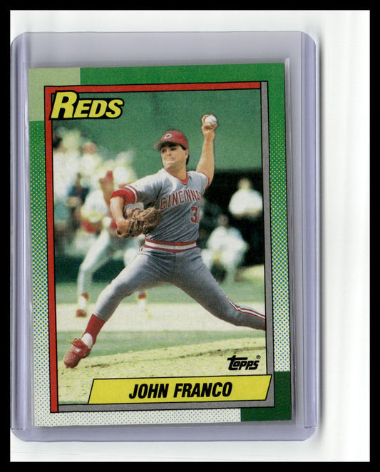 1990 Topps #120 John Franco Collector's Edition (Tiffany)