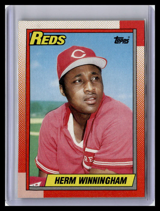 1990 Topps #94 Herm Winningham