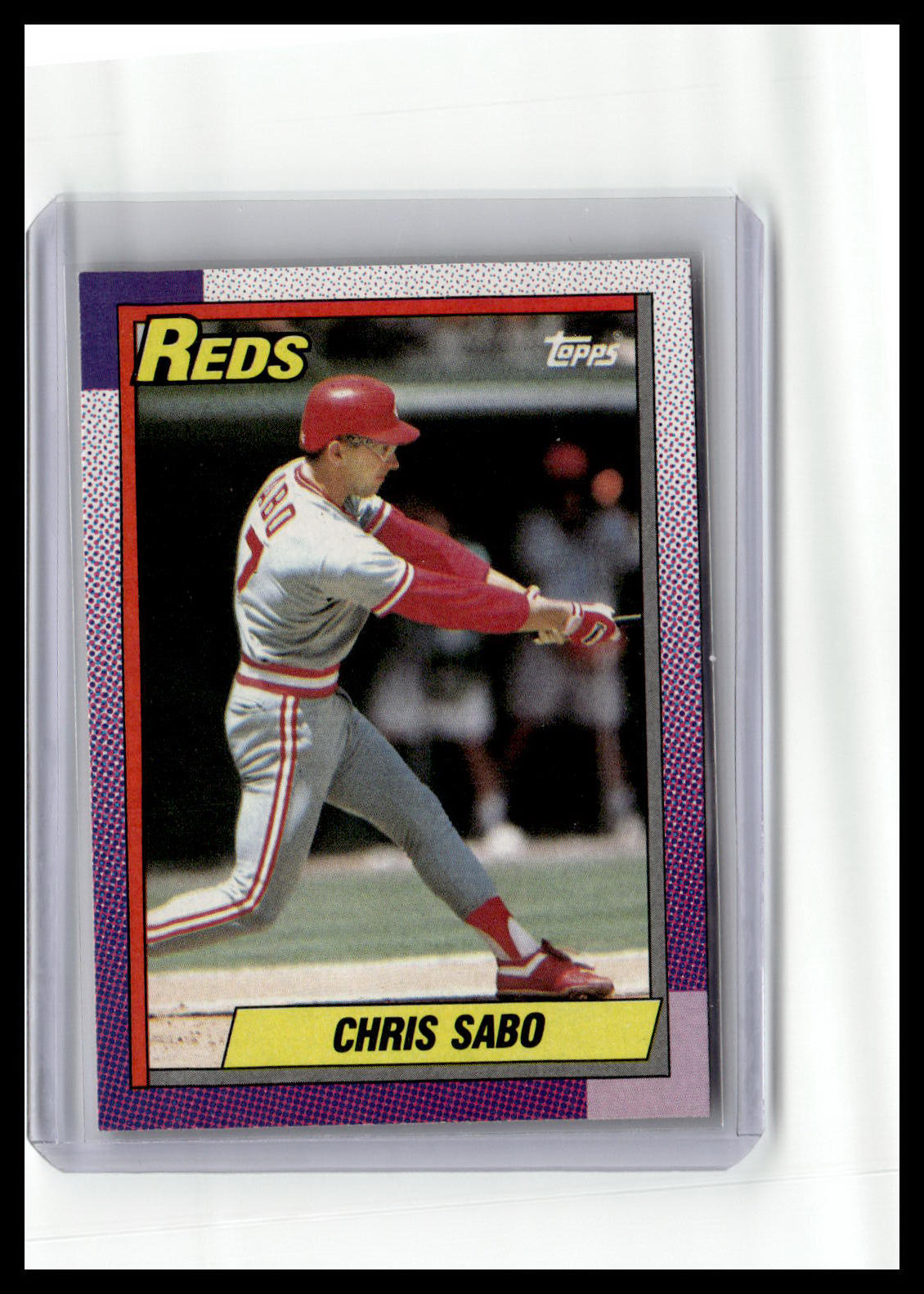 1990 Topps #737 Chris Sabo