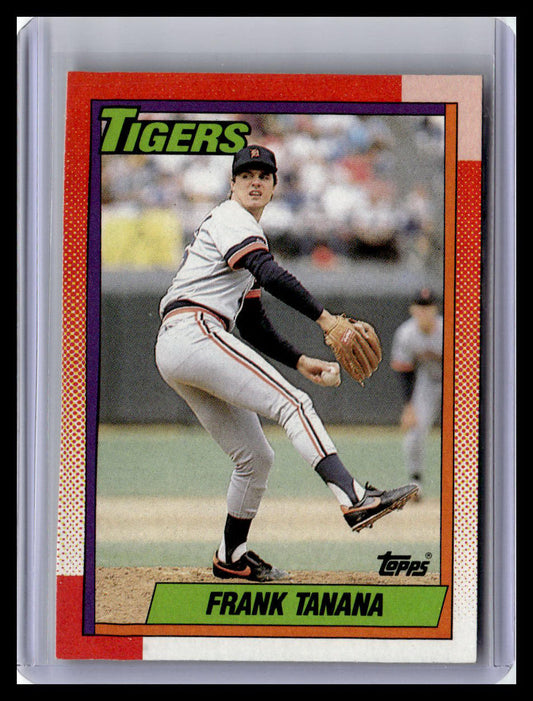 1990 Topps #343 Frank Tanana