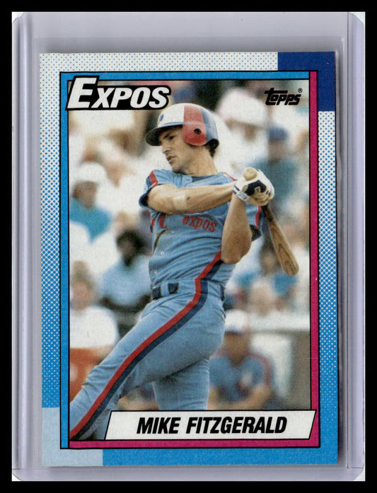 1990 Topps #484 Mike Fitzgerald