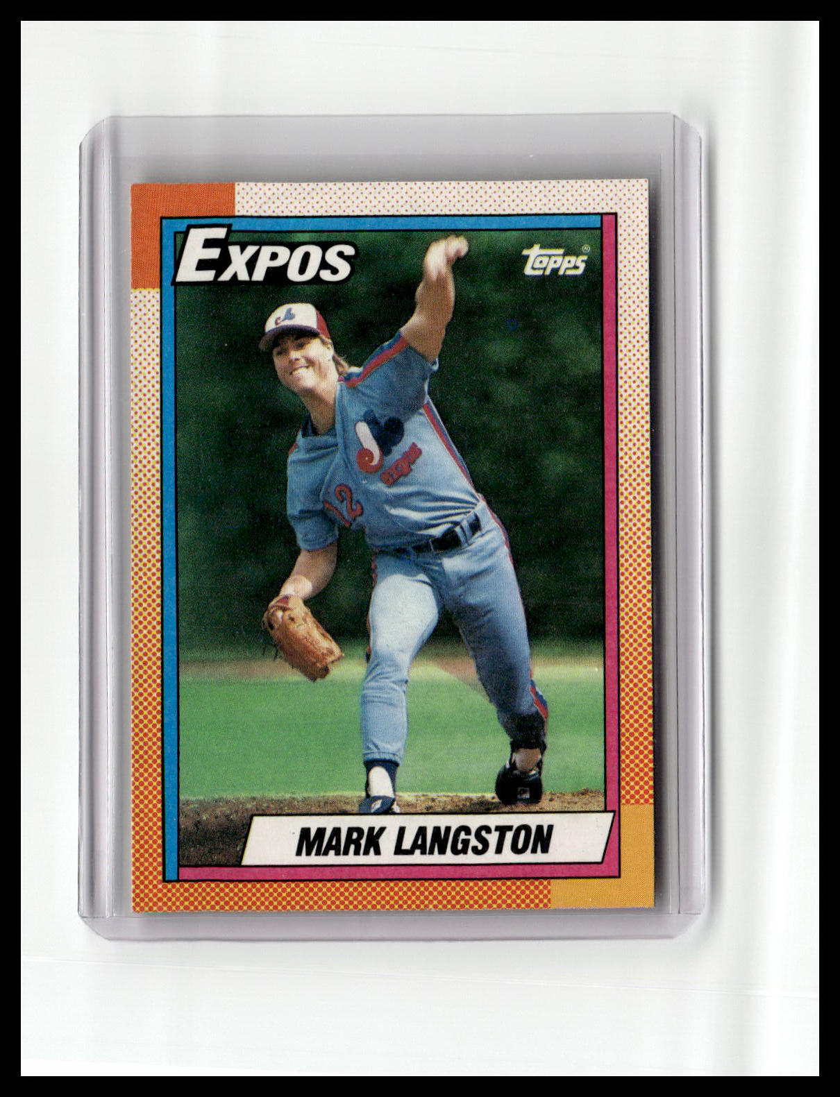 1990 Topps #530 Mark Langston