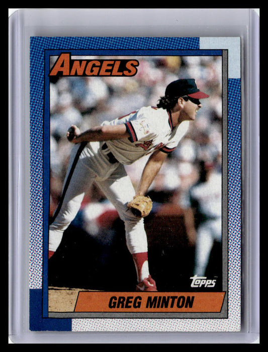 1990 Topps #421 Greg Minton