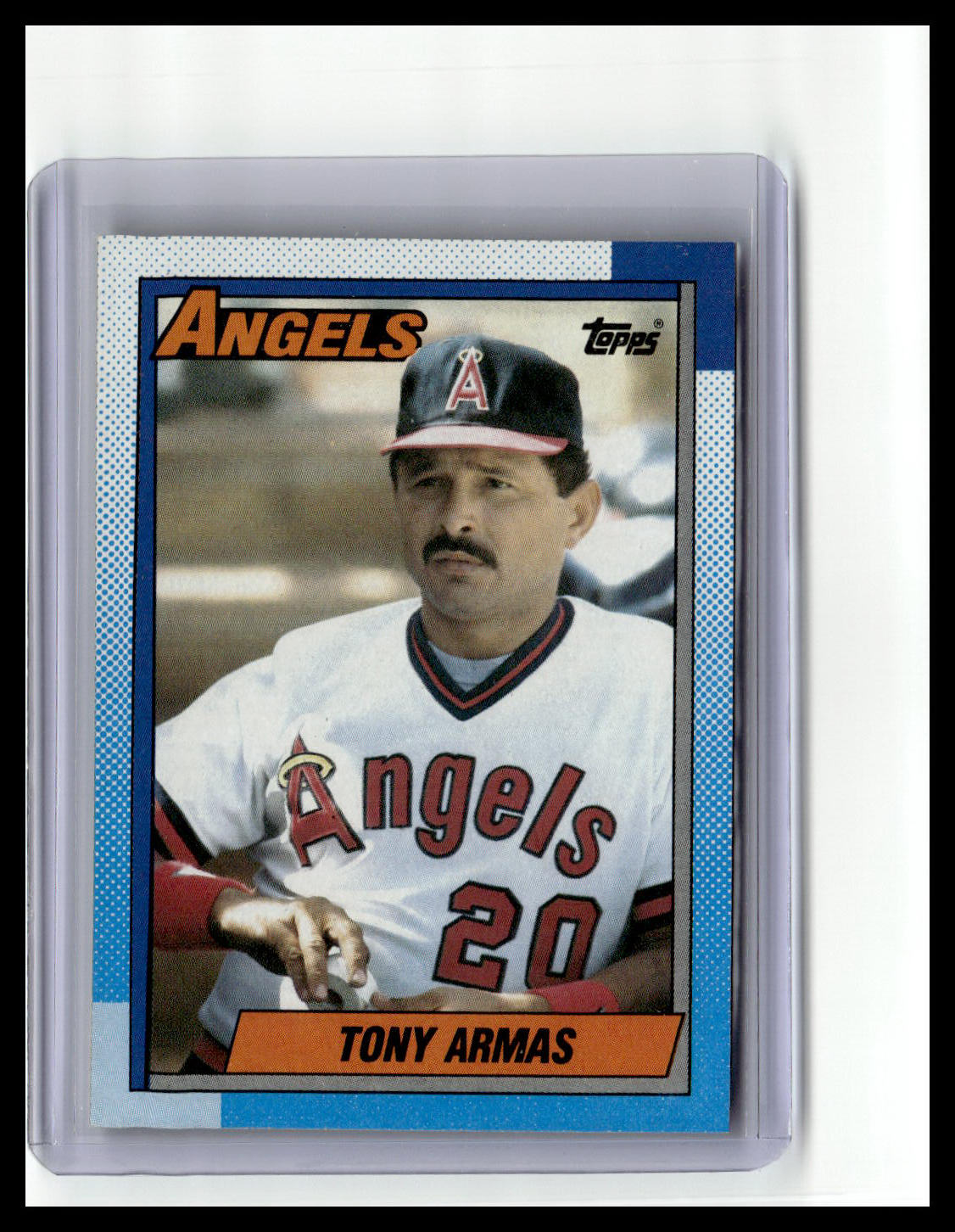 1990 Topps #603 Tony Armas