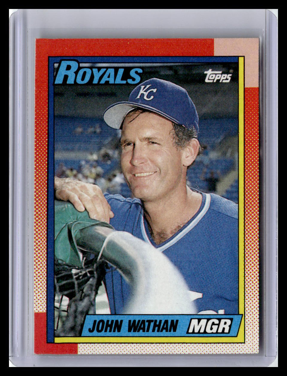 1990 Topps #789 John Wathan