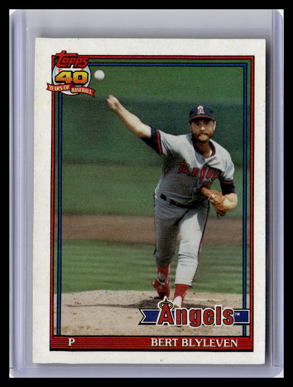 1991 Topps #615 Bert Blyleven Desert Shield