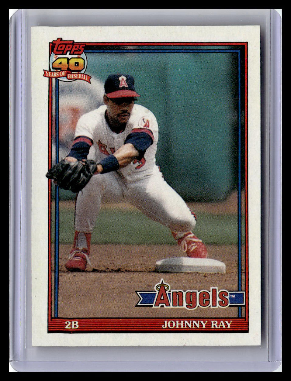 1991 Topps #273 Johnny Ray Desert Shield