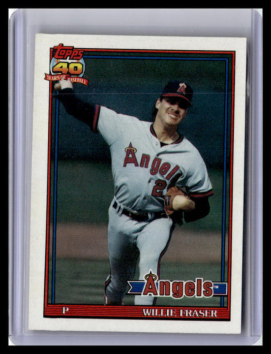 1991 Topps #784 Willie Fraser
