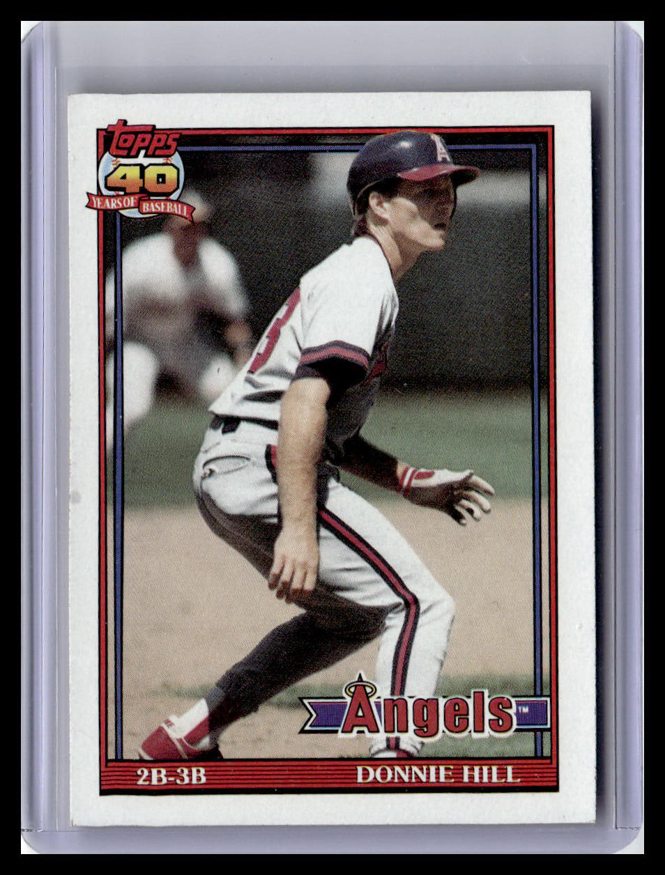 1991 Topps #36 Donnie Hill