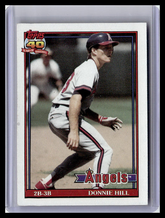 1991 Topps #36 Donnie Hill