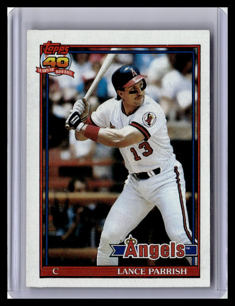 1991 Topps #210 Lance Parrish