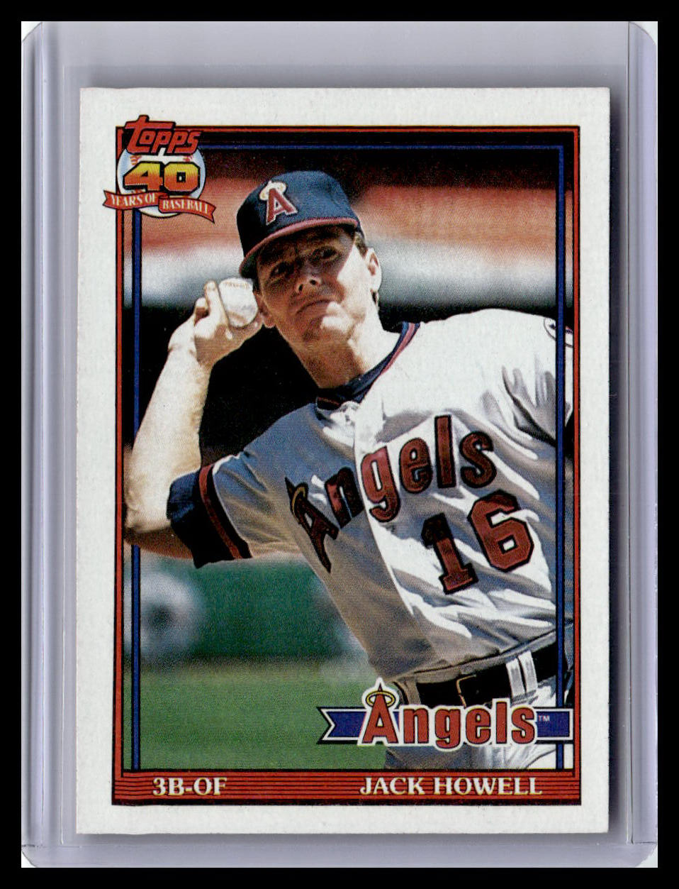1991 Topps #57 Jack Howell Desert Shield