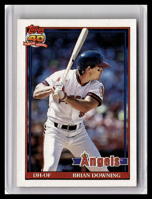1991 Topps #255 Brian Downing Desert Shield