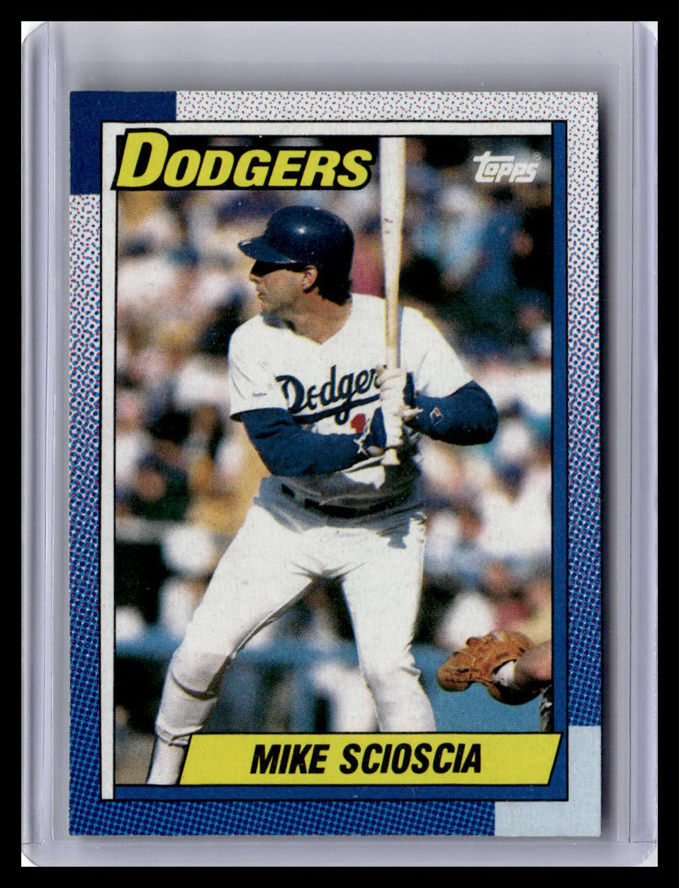 1990 Topps #605 Mike Scioscia