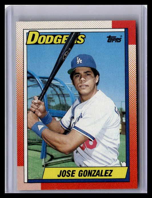 1990 Topps #98 Jose Gonzalez