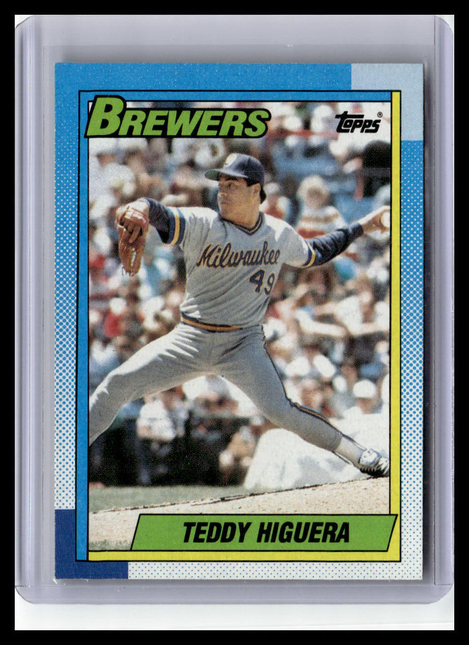 1990 Topps #15 Teddy Higuera