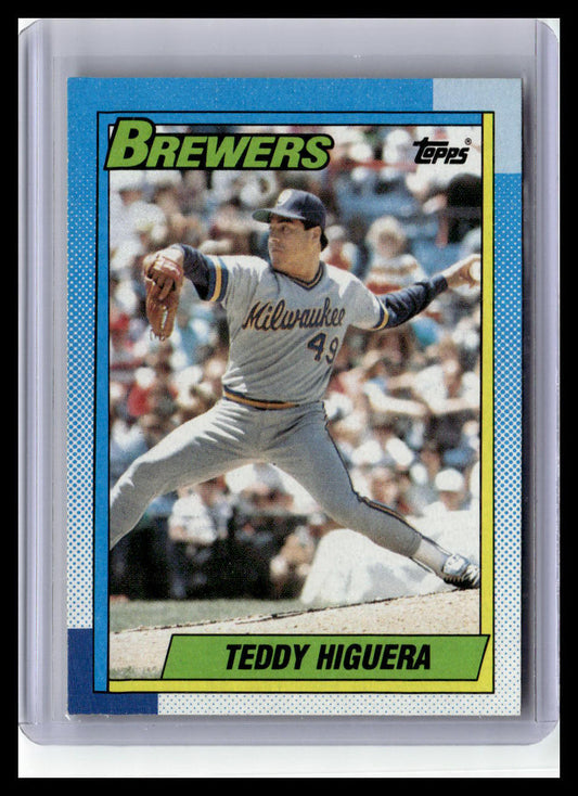 1990 Topps #15 Teddy Higuera