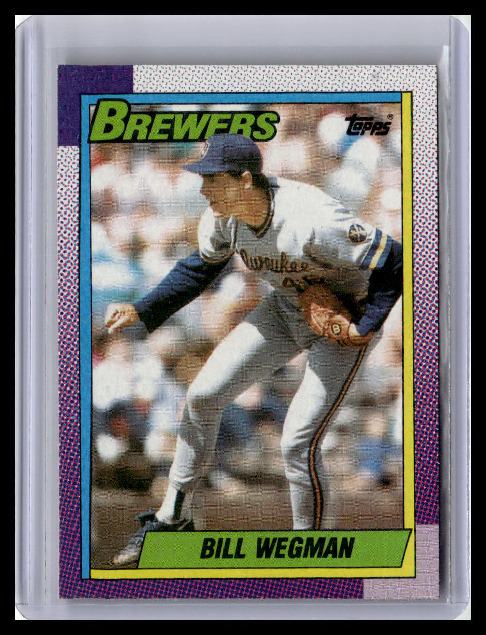 1990 Topps #333 Bill Wegman