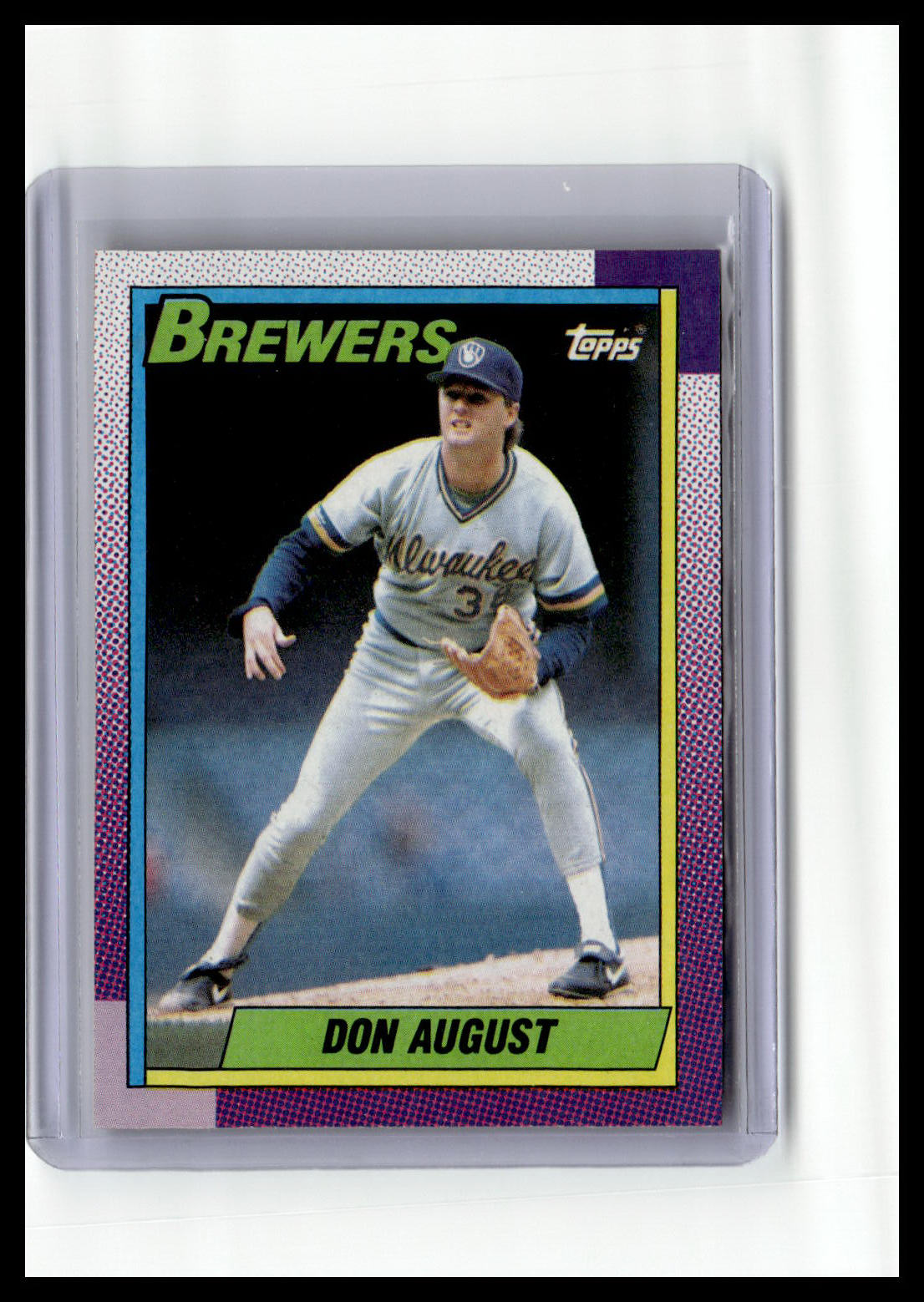 1990 Topps #192 Don August