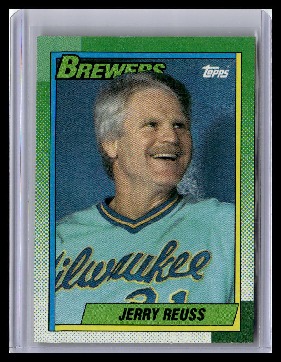 1990 Topps #424 Jerry Reuss