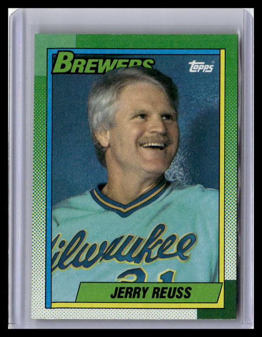 1990 Topps #424 Jerry Reuss