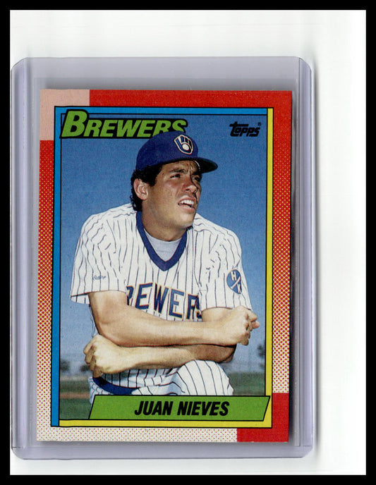 1990 Topps #467 Juan Nieves
