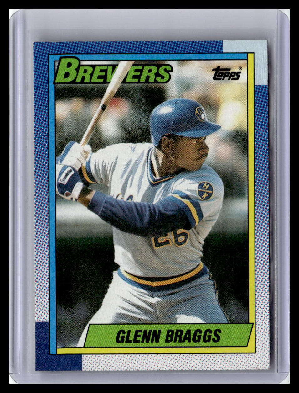 1990 Topps #88 Glenn Braggs