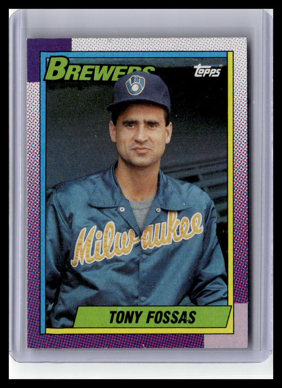 1990 Topps #34 Tony Fossas