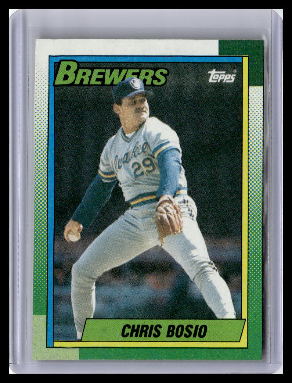 1990 Topps #597 Chris Bosio